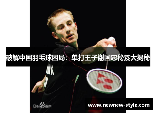 破解中国羽毛球困局：单打王子谢国忠秘笈大揭秘